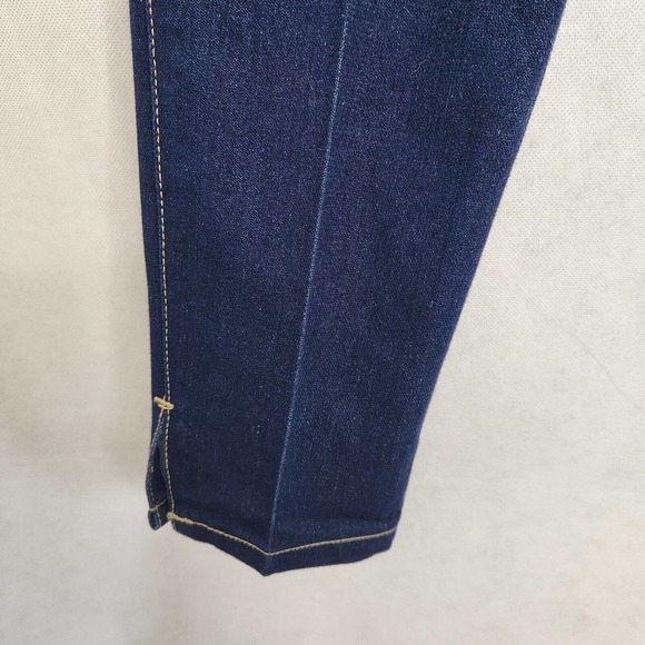 Vintage Braxton Jeans High Rise Dark Wash Blue Denim Size 7 Runs SMALL 25" Waist - Picture 4 of 16